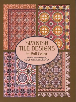 cover image of Spanish Tile Designs in Full Color